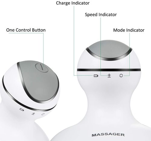 Smart electric scalp massager machine