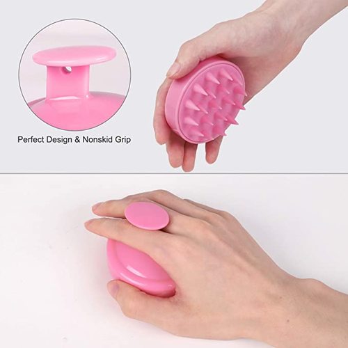 2-Pack Hair Scalp Massager Shampoo Brush with Soft Silicone
