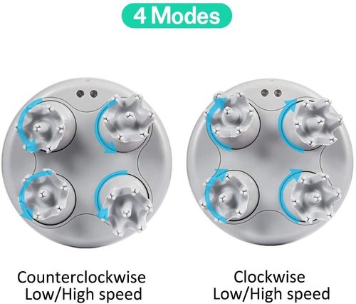 Smart electric scalp massager machine