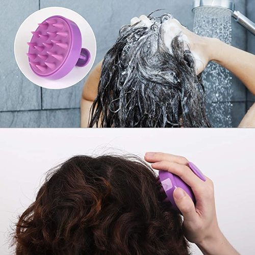 2-Pack Hair Scalp Massager Shampoo Brush with Soft Silicone