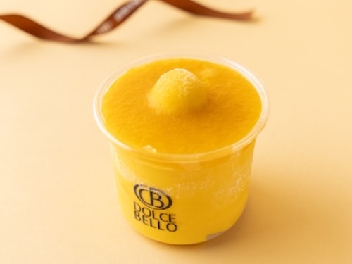 Dolce Bello - mango ice cream cup - mango fresh ice cream