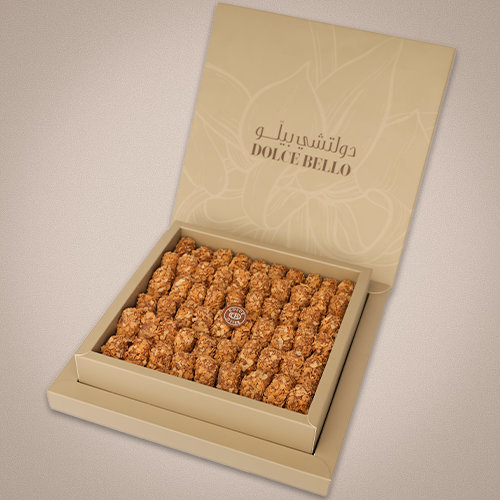 cranchy box - Crunchy chocolate box, 60 pieces, with wafer filling.