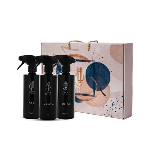 Dar AlRetaj  - Dar Alretaj Spray - Home Fragrance 500 mlOffer 3 Types Together…1- Tulipa 500 ml2- Ora 500 ml (sold out )3- Laroza 500 ml
You can choose 2 laroza with 1 Tulipa or 2 tulipa with 1 laroza