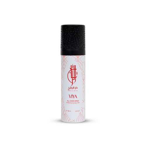 Viya - An everyday all-over spray with refreshing and lively notes.It offers a vibrant and lasting touch to your day. 
Bottle Size: 100 mlPresented in an elegant box 
Ingredients: Pink Pepper - Bergamot - Jasmine - White Musk - Patchouli