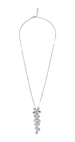 White zircon necklace - Silver
  925 necklace  White