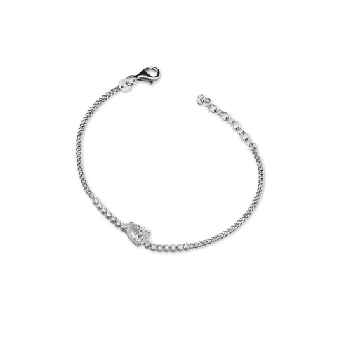 White heart bracelet - Silver
  925 bracelet with cubic zirconia