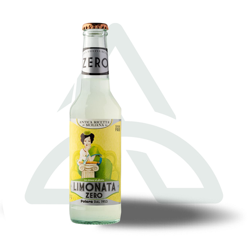 Lemon flavored carbonated soft drink - no added sugar 275 ml