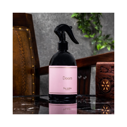 Deem - Strength and stability with beautiful summer ingredients and a refreshing atmosphere
The top base is grapefruit - sweet oud - musk - the middle is taif rose - rose flower - the bottom is cinnamon - saffron - tobacco - patchouli250 ml