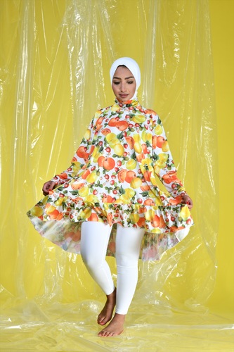 Orange beach - Free size top with yellow turban  Full st can be add with special price for orange pants only  Please write the size on the special request