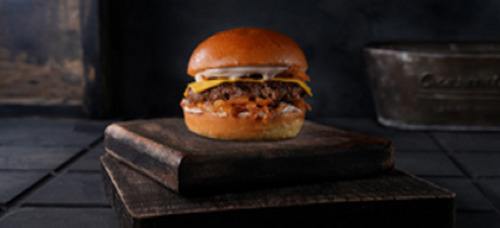 Magic Beef Slider - Slider Bun, Beef Patty, Chees,Fry Onion,Magic Beef Sauce