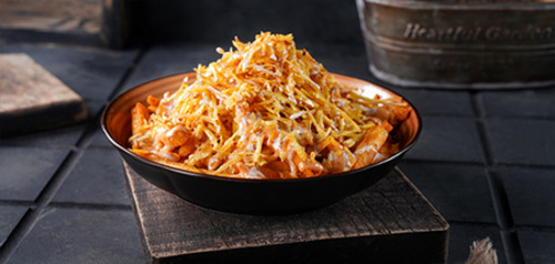 Magic Fries - Crispy Potato,Cheese,Magic Sauce,Fry Potato And Cream