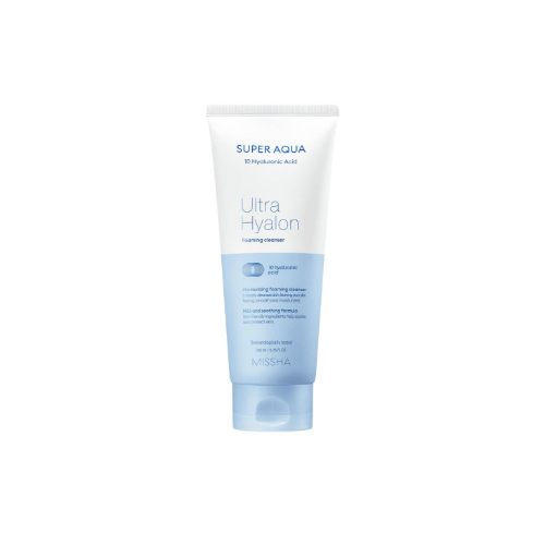 Korea Care  - Missha Super Aqua Ultra Hyalron Foaming Cleanser