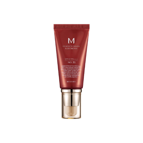 Korea Care  - Missha M Perfect Cover BB Cream SPF42[NO.31] Golden Beige