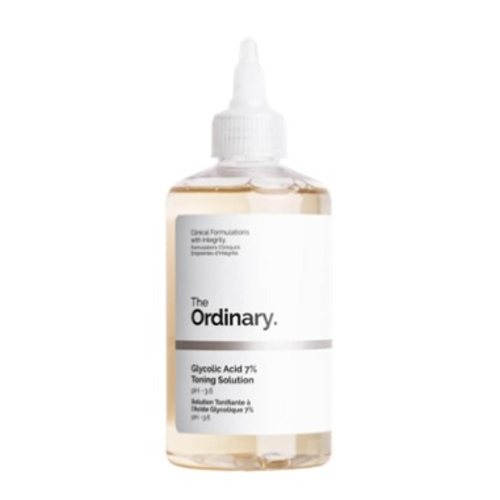 كوريا كير  - The ordinary جليكوليك اسيد - تونر الجليكوليك اسيد مقشر و منظف يستخدم للوجه والجسم للتفتيح وإزالة التصبغات والآثار و الشوائب وتوحيد لون البشرة ويجدد طبقات الجلد ملاحظة: يوضع على منطقة صغيرة أولاً لاختبار الحساسية قبل الاستخدام  تونر مقشر لا يستخدم يومياً  يلزم الترطيب بعد استخدام التونر 240 مل