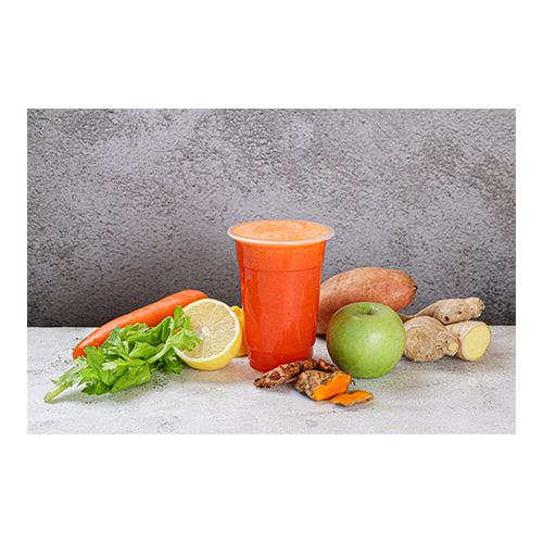 Sweet Potato Detox - Sweet potatoes - apples - ginger - turmeric - lemon - carrots