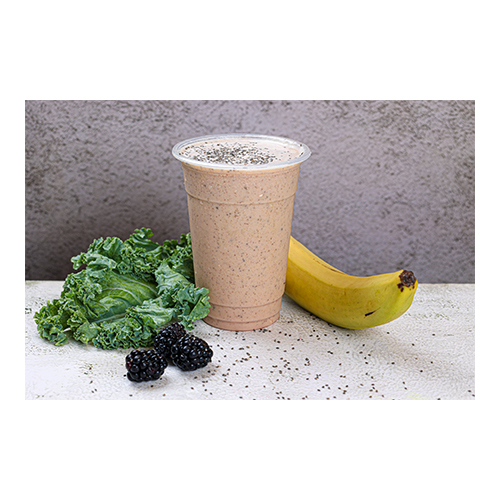 Mango World  - Smoothie Keel Green - Bananas - red berries - green kale-chia seeds