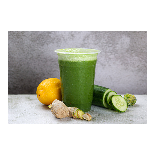 Mango World  - Ginger Detox - Green lemon - cucumber - green apple - ginger - spinach