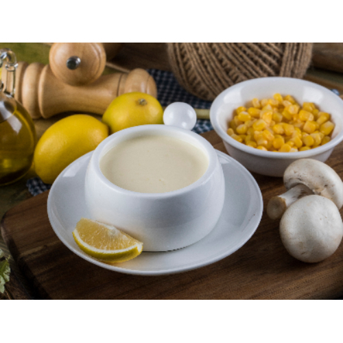 Cream Soup - A smooth and velvety soup made with a base of broth, vegetables, and cream