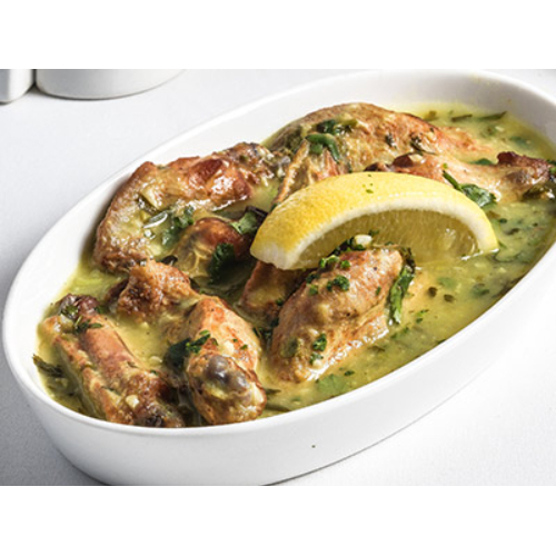 Chicken Wings Provencal - Sautéed chicken wings with coriander, garlic, special spices and fresh lemon juice.