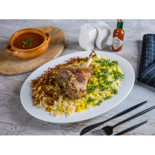 Saraya Palace  - Lamb Shank Biryani - Basmati rice with our special spices, 1 piece of lamb shank served with biryani sauce.