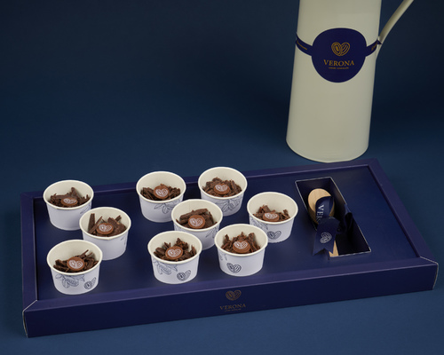 هوت جوكليت H1 - ٩ حبات هوت جوكلت مع مطاره حليب ساخن