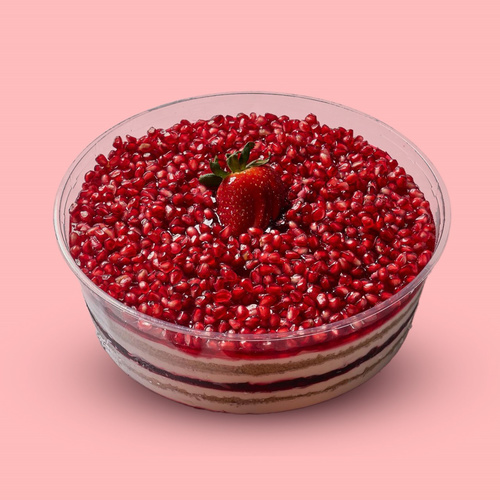 Pomegranate trifle