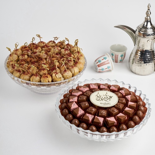 صينية شوكلت (2)  + صينية مسخن