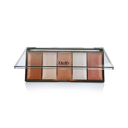 Palette Highlighter Collection - Highlighter Palette of 5 nude color