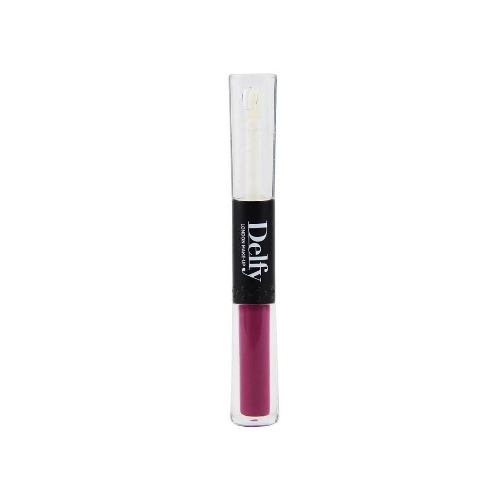 Delfy kw - Mix And Match  (106)  Radiant Orchid , Lip Gloss - MIX & MATCH by Delfy – Our innovative Duo liquid Colour with long lasting matt effect.
 
Product comes with double-ended applicators with different color combination, that allows you to mix the shades on your lips or have your favorite colors 2 in 1 packaging.
 
On the other hand, some shades come with different products, like long lasting liquid lipstick on one side and very shinny transparent 3D gloss on the other side. By this way, you can have a matt lip on the morning and shinny finishing in the evening of the same day.