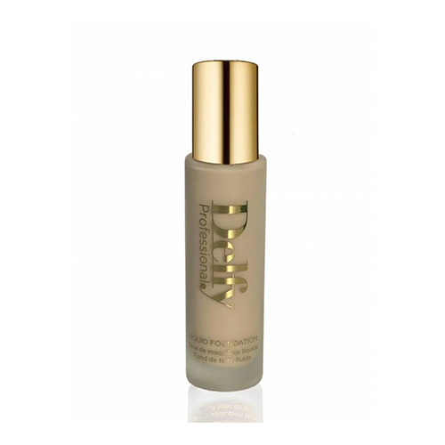 Delfy kw - Liquid Foundation Almond 10 - Exclusively created by Delfy Cosmetics! This Lightweight, buildable formulation Evens the skin tone Instantly, leaving it in the perfect condition like the 