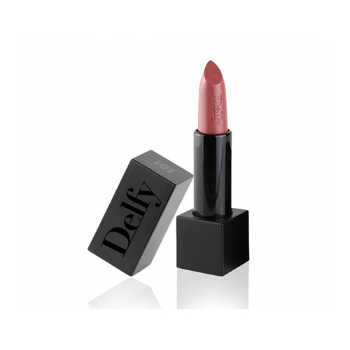 Delfy kw - Lipstick Black Cashmere - Last generation lipstick. It brings a completely matt and covering finish without drying the lip up and with velvet texture. Available in 17 color, most of them with a matt texture. Enriched with Vitamine E., Aloë Vera and Rosehip. Capacity: 4gr.