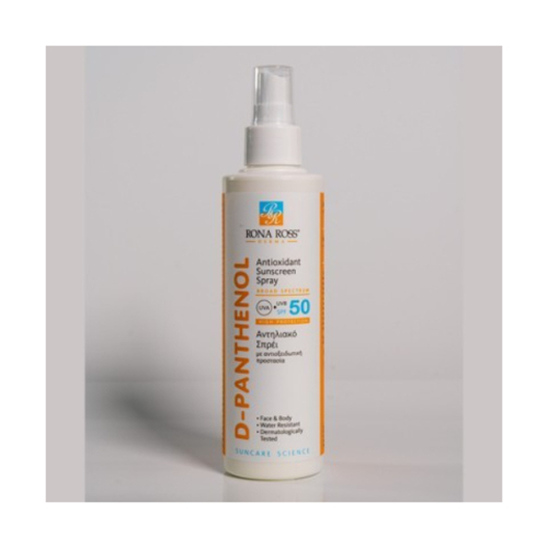 Delfy kw - D-Panthenol Antioxidant Sunscreen Spray Spf 50 - Sunscreen spray emulsion of high protection is easily spread and instantly absorbed.
Rich in active ingredients offers intensive hydration, calms irritations and fights against
photo-ageing, leaving your skin soft and supple.

Directions for use:

For face and body. Suitable for children.

Main Ingredient:

• Panthenol
• Propolis
• Aloe Vera
• Glycerin
• Vitamin E
• Allergen free perfume