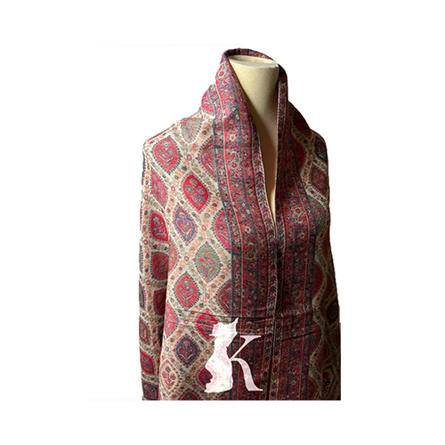 Pure Wool Kashmir Shawl-Beige - “Elevate your style” choose Pure Wool Kashmir Shawl. Color beige size: 100 cm x 200 cm. Stylish, unique and luxurious for special occasions.