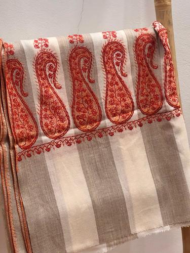 HAND STICHES KASHMIR SHWAL