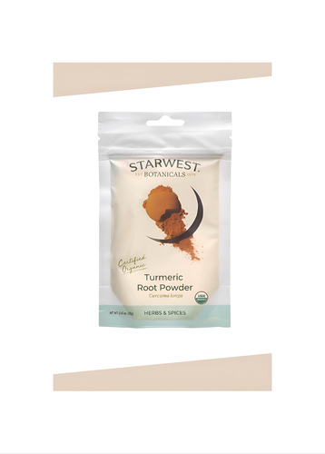 Blue Store 511 - Organic Turmeric Root Powder - Organic turmeric root powder -Anti-inflammatory - Anti-oxidant - Treats joint diseases - Improves brain functions Size: 70g