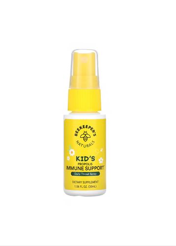 Blue Store 511 - Propolis Spray For Children - Propolis spray for children - Highly concentrated propolis extract - Boosts and strengthens the immune system - A natural antibiotic that helps relieve sore throat and pharynx - Provides more than 300 beneficial compounds, including vitamins, minerals and antioxidants - Rids the body of toxins - Protects and disinfects the respiratory system How to use: For children 2-12 years old, spray 4 times (0.5 ml) in the mouth and swallow twice daily.   *Shake well before use* Size: 30ml