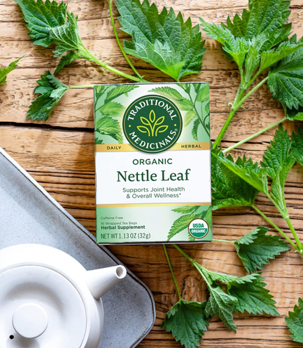 Blue Store 511 - Organic Nettle Leaves - Organic nettle leaves - “Natural and fresh” herbal nutritional supplement - Supports joint health and prevents inflammation - Helps revitalize the body - Antifungal and antibacterial - A rich source of nutrients - Helps lower blood pressure Size: The box contains 16 sachets