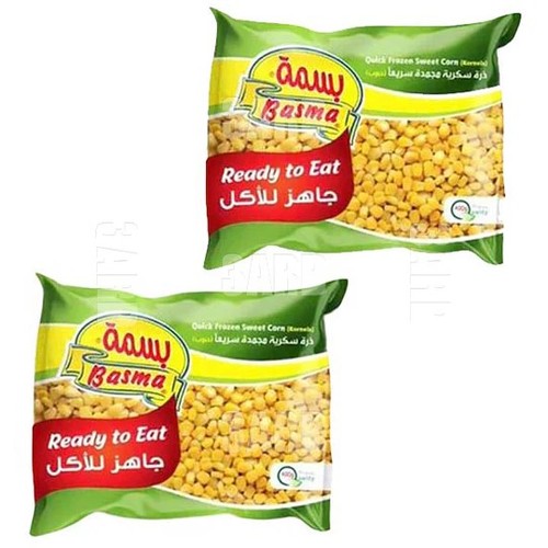 Basma Quick Frozen Sweet Corn (Kernels) 400 gm - Basma Quick Frozen Sweet Corn (Kernels) 400 gm