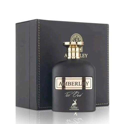 Amberley pur oud - Brand : pur oud by maison alhambra eau de parfum - 100ml  

• Top Notes: Jasmine, Neroli • Heart Notes: Cinnamon, Peach, Rose • Base Notes: Leather, Musk, Sandalwood, Oud