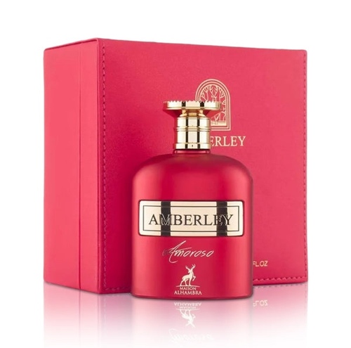 Amberley Amoroso - Brand : Amberley Amoroso by Maison Alhambra eau de perfum - 100ml

. Top Notes: Oriental Notes
. Heart Notes: Woody
. Base Notes: Aromatic