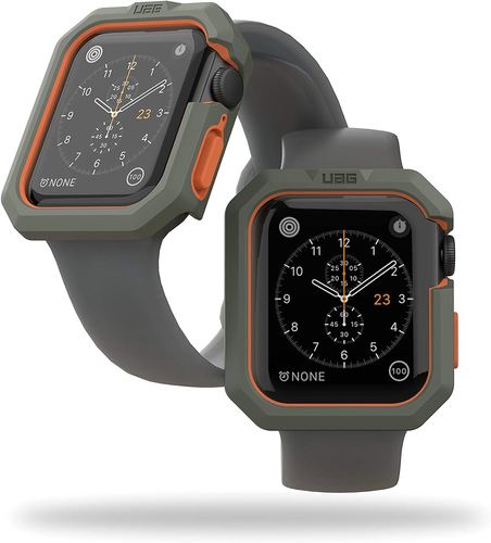 UAG Apple Watch 44mm Series 6/5/4/SE/SE2 Rugged Case - The UAG Rugged Case for Apple Watch 44mm Series 6/5/4/SE/SE2 offers durable protection with a rugged design, safeguarding your device against impacts and scratches while maintaining its functionality.