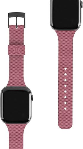 UAG Apple Watch 42/44/45mm/Ultra DOT Silicone Strap - The UAG Apple Watch 42/44/45mm Ultra DOT Silicone Strap offers a comfortable and secure fit for your smartwatch. Crafted from durable silicone material with a dotted pattern, this strap provides flexibility and style suitable for everyday wear and various activities, ensuring your Apple Watch stays both fashionable and protected.