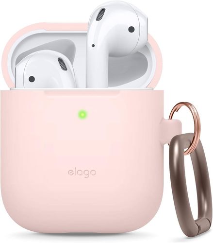 Elago AirPods Pro 1&2 Silicone Hang Case - The Elago AirPods Pro 1&2 Silicone Hang Case is a durable and flexible cover designed to protect your AirPods Pro. Its silicone material offers shock absorption, while the hanging feature ensures easy access and portability.