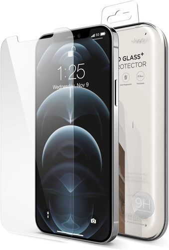 Elago iPhone 12 / iPhone 12 Pro Tempered Glass + Screen Protector