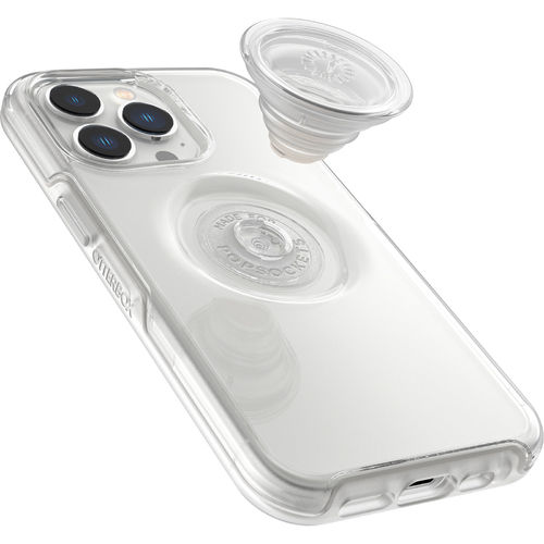 OtterBox iPhone 13 Pro Otter+Pop Symmetry Clear Case - Clear Coral