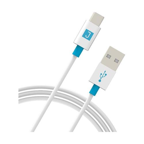 Juku USB-A to USB-C Charge and Sync Cable  - 1.2M, 3A, USB 2.0 - White