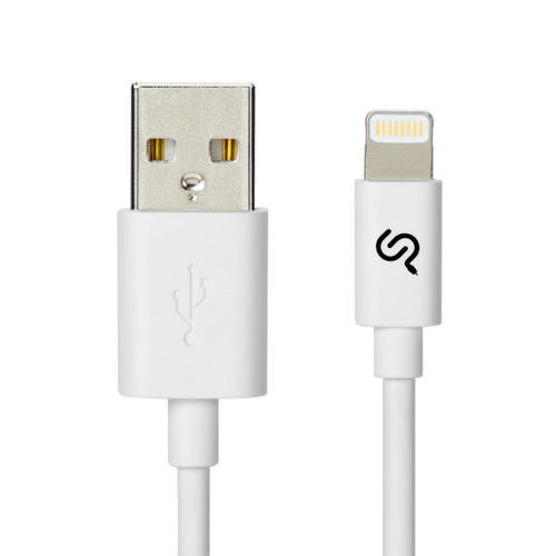 Juku Charge and Sync Cable with Lightning Connector (1.2M, 2.4A) - White