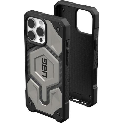 UAG iPhone 16 Pro Max Monarch Pro Magsafe Case - About this item
ERGONOMIC DESIGN: The redesigned Essential Armor provides uncompromised defense featuring a ultra-slim co-molded construction. An ergonomic design provides a comfortable and sleek feel in your hand, with a contoured edge that enhances grip.
CONTOURED PERIMETER EDGE: Designed with an anti-slip traction grip for a secure and easy handling in any situation.