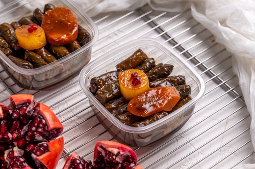 ورق عنب دبس الرمان 25 حبة