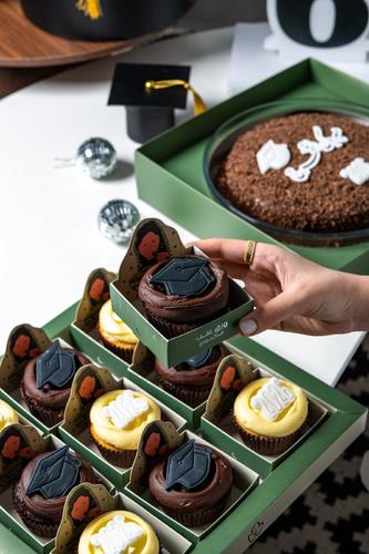 Graduation cupcake